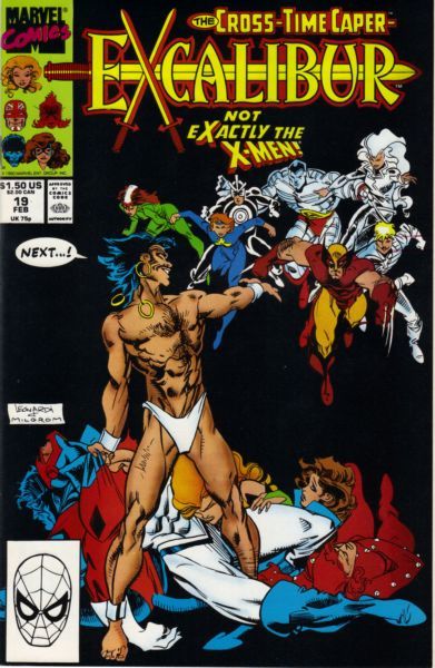 Excalibur, Vol. 1 The Cross-Time Caper, Part 8: Madripoor Knights |  Issue#19A | Year:1989 | Series: Excalibur | Pub: Marvel Comics