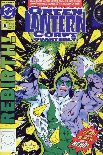 Green Lantern Corps Quarterly The Book of Rebirth / Adam This Time / Dreaming / Whatever Happened To Itty? / Every Dog Has His Day |  Issue#5A | Year:1993 | Series: Green Lantern |