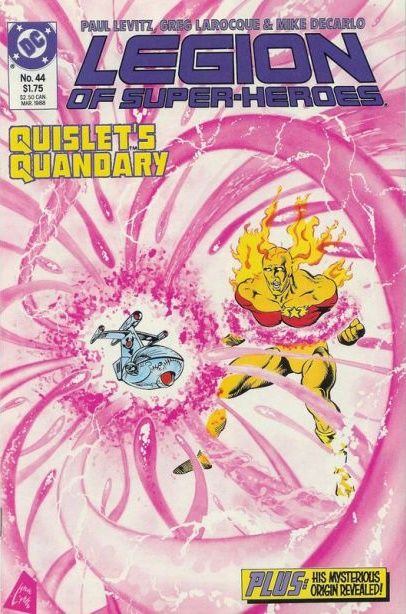 Legion of Super-Heroes, Vol. 3 Quislet's Story |  Issue#44 | Year:1988 | Series: Legion of Super-Heroes | Pub: DC Comics