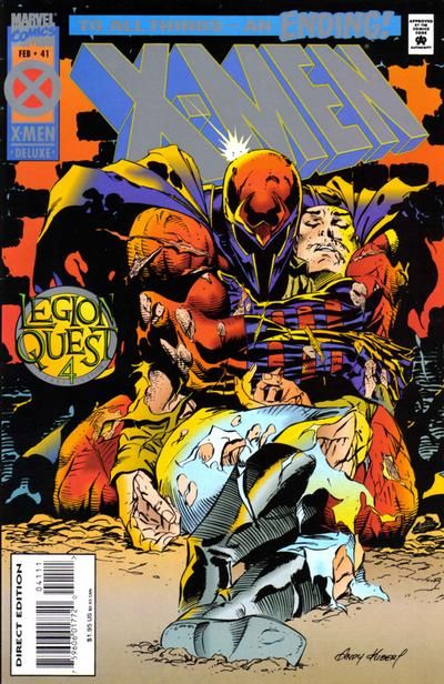 X-Men, Vol. 1 Legion Quest - Part 4: Dreams Die! |  Issue#41A | Year:1994 | Series:  | Pub: Marvel Comics