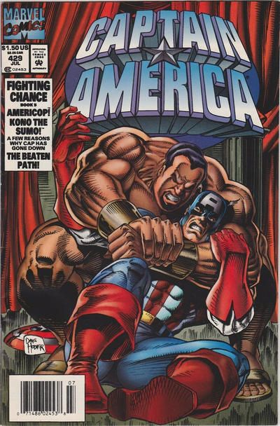 Captain America, Vol. 1 Fighting Chance, Part 5: The Beaten Path |  Issue#429B | Year:1994 | Series: Captain America |