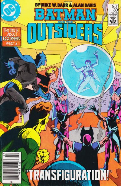 Batman and the Outsiders, Vol. 1 The Truth About Looker, This Envious Race |  Issue#30C | Year:1986 | Series: Outsiders |