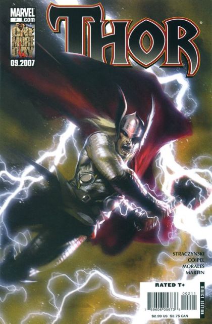 Thor, Vol. 3 Diner |  Issue#2B | Year:2007 | Series: Thor | Pub: Marvel Comics | Gabriele Dell'Otto Variant