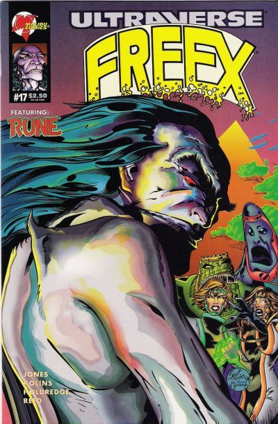 Freex Call Him Mr. Thebes |  Issue#17 | Year:1995 | Series:  | Pub: Malibu Comics