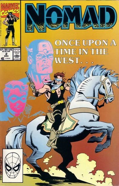 Nomad, Vol. 1 The Wild Horses |  Issue#2A | Year:1990 | Series: Nomad | Pub: Marvel Comics