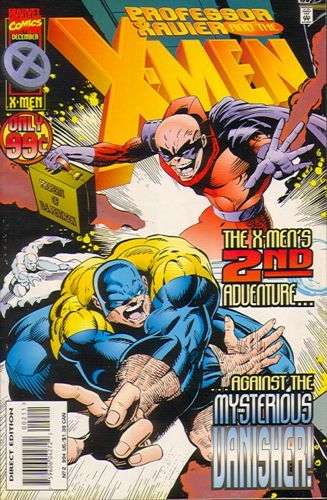 Professor Xavier and the X-Men The Gentleman Vanishes |  Issue#2A | Year:1995 | Series: X-Men | Pub: Marvel Comics