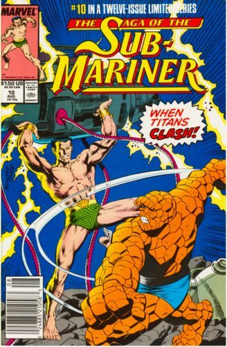 The Saga of the Sub-Mariner Losses in Battle |  Issue#10 | Year:1989 | Series: Sub-Mariner |