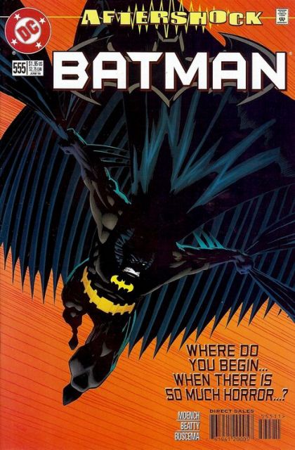 Batman, Vol. 1 Aftershock - Trapped Like Rats |  Issue#555A | Year:1998 | Series: Batman | Pub: DC Comics