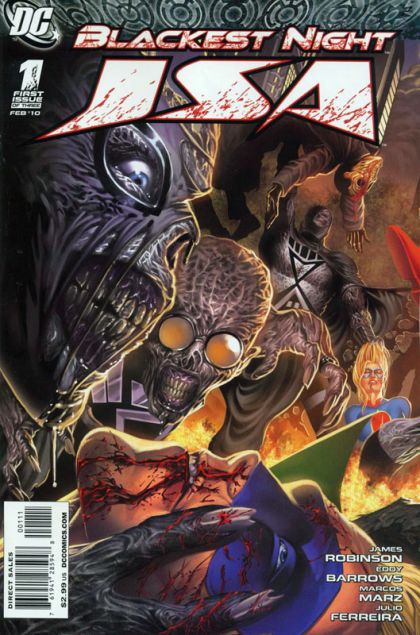 Blackest Night: JSA Blackest Night - Lost Souls |  Issue#1A | Year:2009 | Series: Blackest Night | Pub: DC Comics