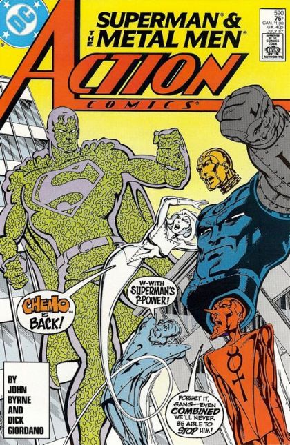 Action Comics, Vol. 1 Better Living/Dying Through Chemistry |  Issue#590A | Year:1987 | Series:  | Pub: DC Comics | Direct Edition