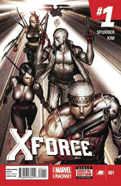 X-Force, Vol. 4 Offensive Acts |  Issue#1A | Year:2014 | Series: X-Force |  Regular Rock-He Kim Cover