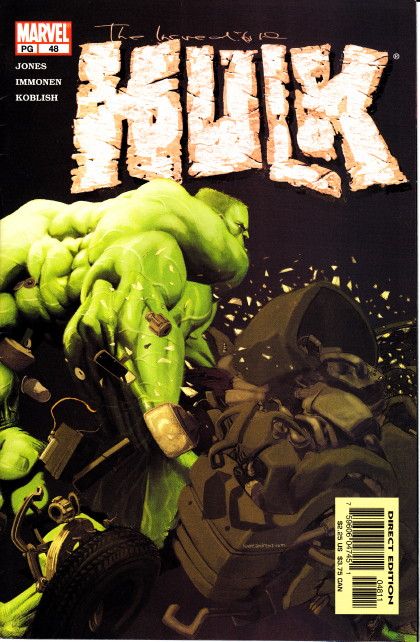 The Incredible Hulk, Vol. 2 From Here To Infinity |  Issue#48A | Year:2003 | Series: Hulk | Pub: Marvel Comics | Direct Edition