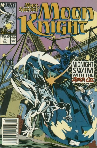 Marc Spector: Moon Knight Rockin' At Midnight |  Issue#5B | Year:1989 | Series: Moon Knight | Pub: Marvel Comics
