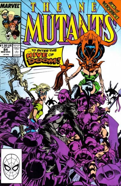 New Mutants, Vol. 1 Acts of Vengeance - The Sword's Edge |  Issue#84A | Year:1989 | Series: New Mutants | Pub: Marvel Comics |