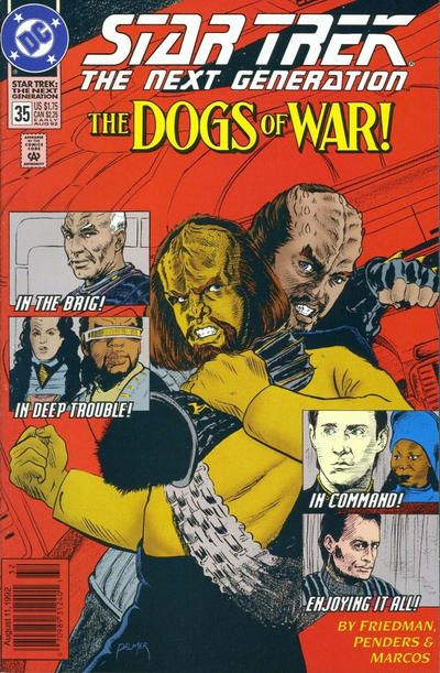 Star Trek: The Next Generation, Vol. 2 The Dogs Of War |  Issue#35B | Year:1992 | Series: Star Trek |