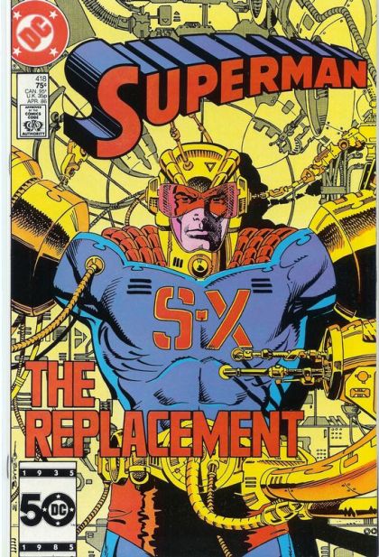 Superman, Vol. 1 The Replacement |  Issue#418A | Year:1986 | Series: Superman | Pub: DC Comics |