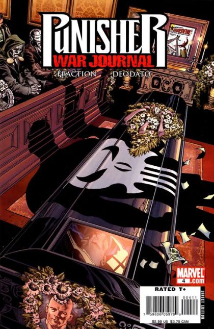 Punisher War Journal, Vol. 2 Small Wake For a Tall Man |  Issue#4A | Year:2007 | Series: Punisher | Pub: Marvel Comics |