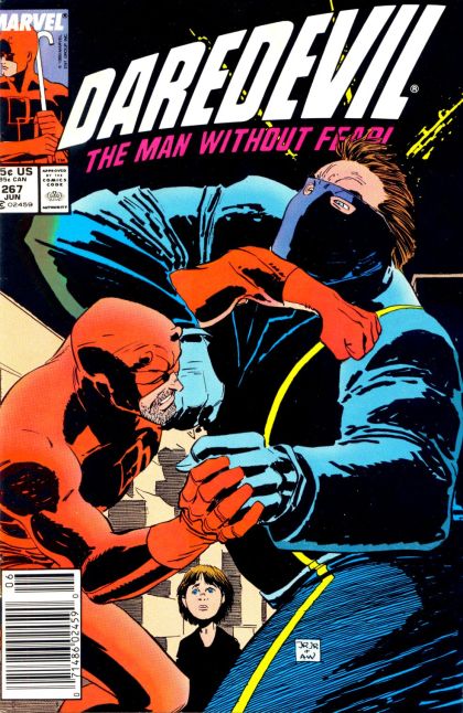 Daredevil, Vol. 1 Cremains |  Issue#267B | Year:1989 | Series: Daredevil | Pub: Marvel Comics |