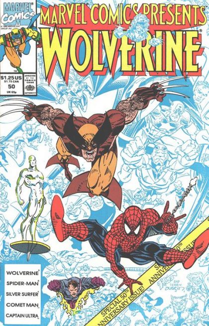 Marvel Comics Presents, Vol. 1 Breaking Point / A Family Affair, Part 3: Life's End / Part 1 / I Just Flew in From Poughkeepsie and Boy Are My Arms Tired / You Can't Go Home Again |  Issue#50A | Year:1990 | Series:  | Pub: Marvel Comics |