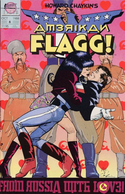 American Flagg!, Vol. 2 Red Highlights and Permanent Waves, Part 2 |  Issue#6 | Year:1988 | Series:  | Pub: First Comics