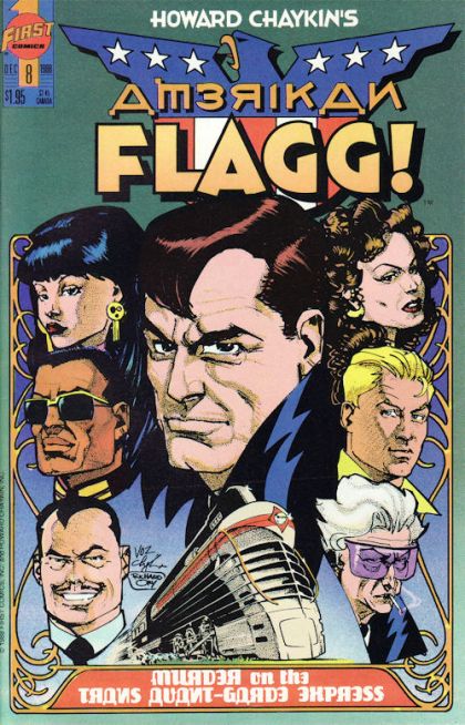 American Flagg!, Vol. 2 Red Highlights and Permanent Waves, Conclusion |  Issue#8 | Year:1988 | Series:  | Pub: First Comics |