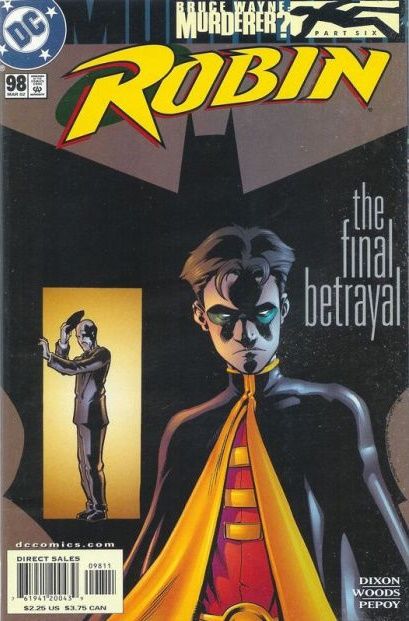 Robin, Vol. 2 Bruce Wayne: Murderer? - Part Six: The Thin Line |  Issue#98A | Year:2002 | Series: Robin | Pub: DC Comics