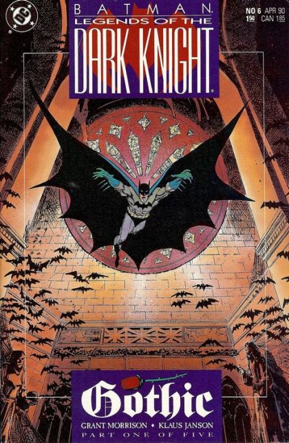 Batman: Legends of the Dark Knight Gothic, Part 1: Man Without a Shadow |  Issue#6A | Year:1990 | Series:  |