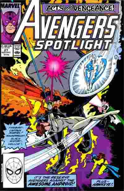 Avengers: Spotlight, Vol. 1 Acts of Vengeance - Hurting Inside / Some Assembly Required |  Issue