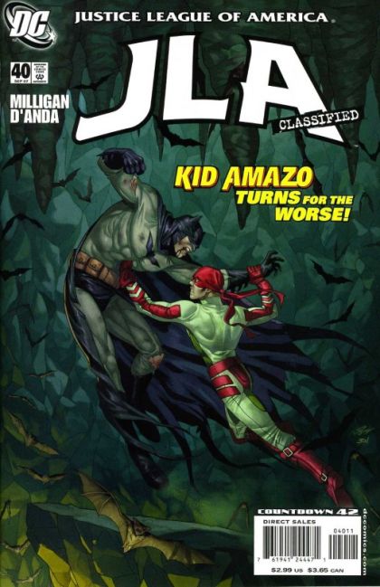 JLA Classified Kid Amazo, Part 4: Human, All Too Human |  Issue#40 | Year:2007 | Series: JLA | Pub: DC Comics