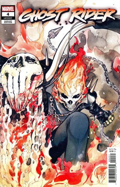 Ghost Rider, Vol. 9 Blood Circus |  Issue#4C | Year:2022 | Series: Ghost Rider | Pub: Marvel Comics | Peach Momoko Variant