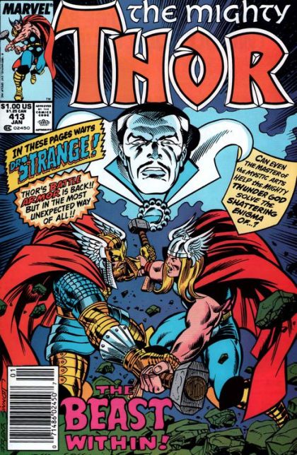 Thor, Vol. 1 Within Me Dwells a Monster |  Issue#413B | Year:1989 | Series: Thor | Pub: Marvel Comics