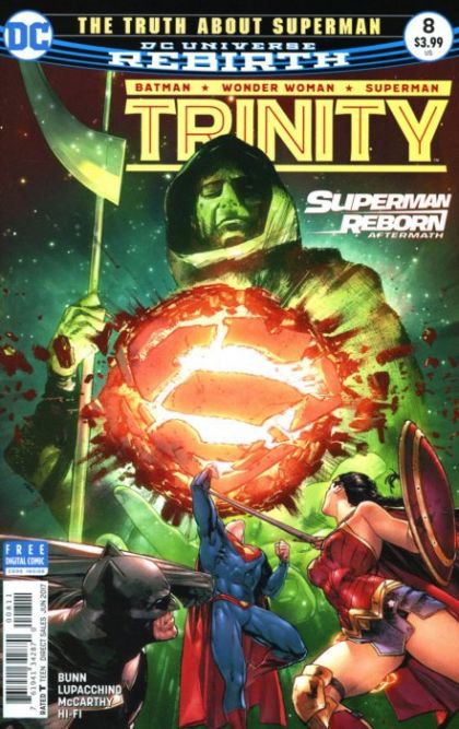 Trinity, Vol. 2 Superman Reborn, The Truth About Superman |  Issue#8A | Year:2017 | Series:  | Pub: DC Comics
