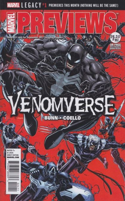 Marvel Previews, Vol. 3 Venomverse |  Issue#24 | Year:2017 | Series: Marvel Previews | Pub: Marvel Comics