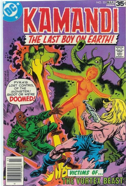 Kamandi: The Last Boy on Earth! The Vortex Beast |  Issue#55 | Year: | Series: Jack Kirby |