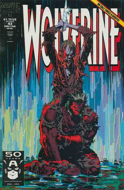 Wolverine, Vol. 2 Under the Skin |  Issue#43A | Year:1991 | Series: Wolverine | Pub: Marvel Comics