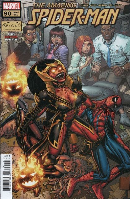 The Amazing Spider-Man, Vol. 5 Beyond, "Beyond: Chapter Sixteen" |  Issue#90A | Year:2022 | Series: Spider-Man | Pub: Marvel Comics | Arthur Adams Regular