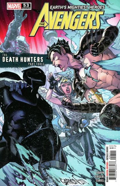 Avengers, Vol. 8 The Death Hunters, Part Three |  Issue#53A | Year:2022 | Series: Avengers | Pub: Marvel Comics