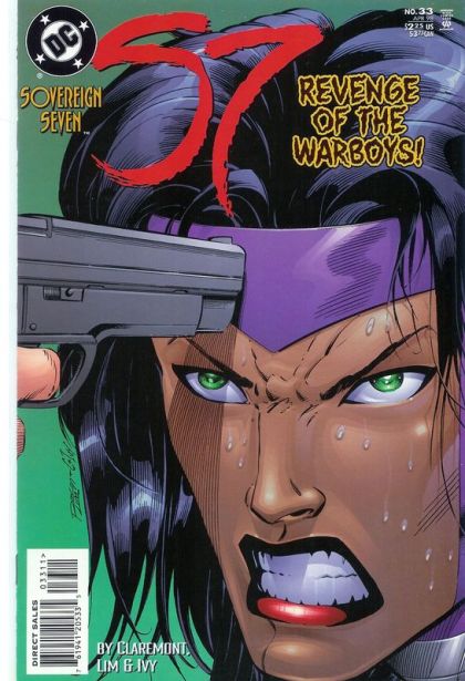 Sovereign Seven Paths Of Glory, Thrones Of Blood |  Issue#33 | Year:1998 | Series: Sovereign Seven | Pub: DC Comics