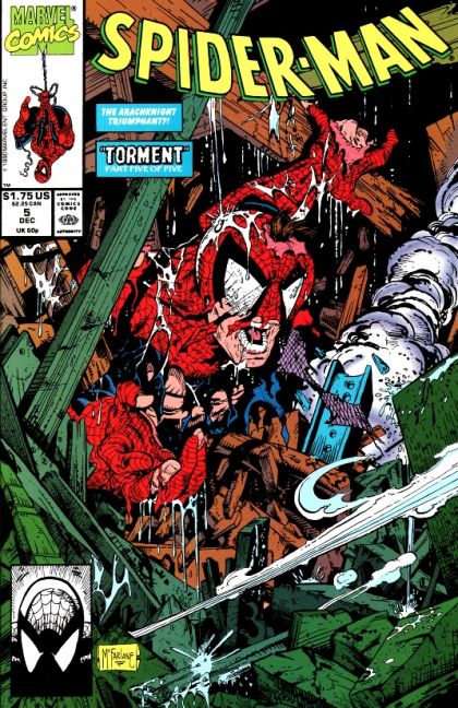 Spider-Man, Vol. 1 Torment, Part Five |  Issue#5A | Year:1990 | Series: Spider-Man | Pub: Marvel Comics
