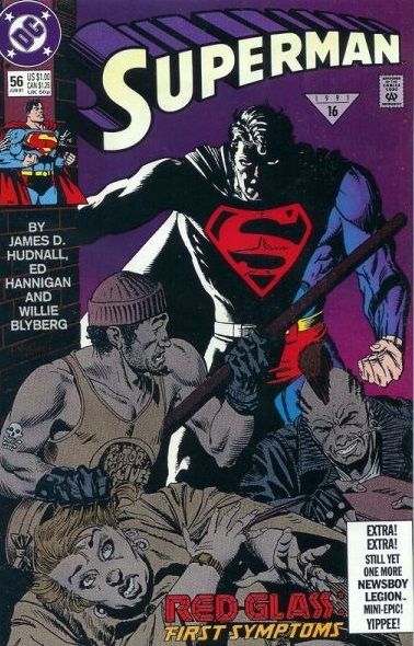 Superman, Vol. 2 Red Glass - Breaking Up |  Issue#56A | Year:1991 | Series: Superman | Pub: DC Comics