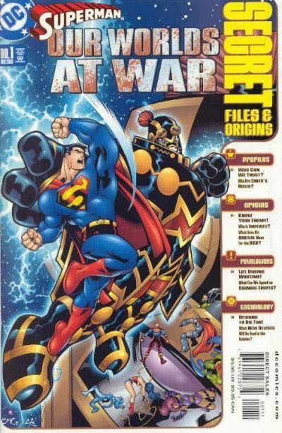 Superman: Our Worlds at War Secret Files and Origins The Eighth Day; Resources; They Call Me Zed |  Issue#1 | Year:2001 | Series: Superman | Pub: DC Comics