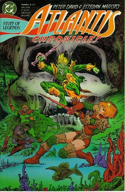 Atlantis Chronicles "The Stuff Of Legends" |  Issue#5 | Year:1990 | Series:  |