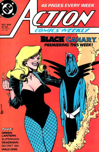 Action Comics, Vol. 1 Bitter Fruit, Part 1 / Faux Pas / Canned in Boston / And There Will Be a Sign! / Moral Stand, Part 9: Red Pencil / Cutting Remarks |  Issue#609 | Year:1988 | Series:  | Pub: DC Comics