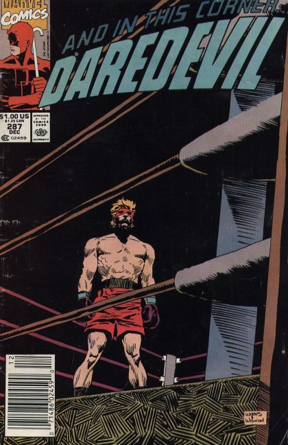Daredevil, Vol. 1 The Fighter |  Issue#287B | Year:1990 | Series: Daredevil | Pub: Marvel Comics |