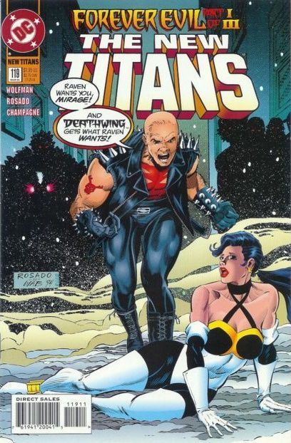 The New Titans Forever Evil, Dark Titans |  Issue#119 | Year:1995 | Series: Teen Titans | Pub: DC Comics