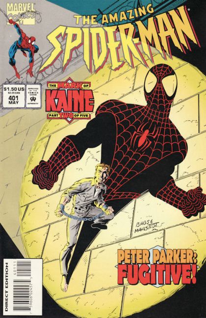 The Amazing Spider-Man, Vol. 1 The Mark of Kaine - Part 2: Down In The Darkness |  Issue#401A | Year:1995 | Series: Spider-Man | Pub: Marvel Comics |