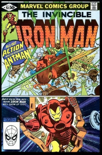Iron Man, Vol. 1 G.A.R.D.'s Gauntlet |  Issue#151A | Year:1981 | Series: Iron Man | Pub: Marvel Comics