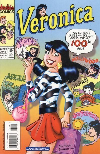 Veronica  |  Issue#100 | Year:2000 | Series:  | Pub: Archie Comic Publications
