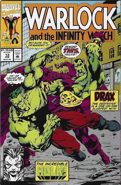 Warlock and the Infinity Watch Sweet Music |  Issue#13A | Year:1992 | Series: Warlock | Pub: Marvel Comics