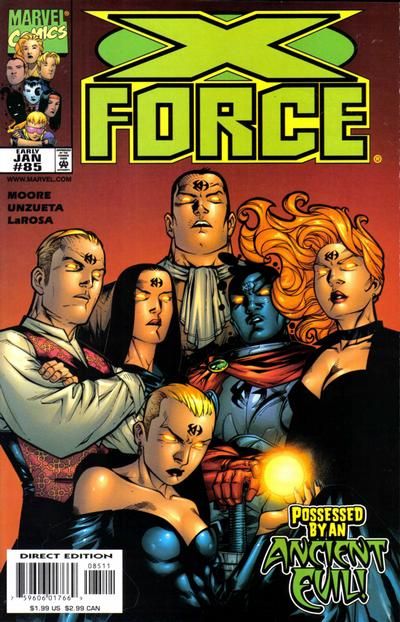 X-Force, Vol. 1 Possession |  Issue#85A | Year:1999 | Series: X-Force | Pub: Marvel Comics